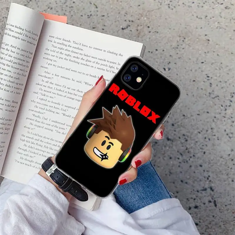 

game Robloxes Phone Case For iphone 12 5 5s 5c se 6 6s 7 8 plus x xs xr 11 pro max mini