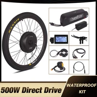 waterproof connector plug 500w 36v 20 4ah 48v 52v 17ah ebike electric bike conversion kit xf39 xf40 motor mxus hailong battery