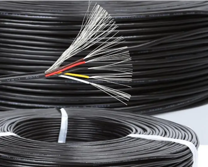 2/3/4/5 ядро экранированный провод 28AWG аудио линия сигнальный кабель многоядерный