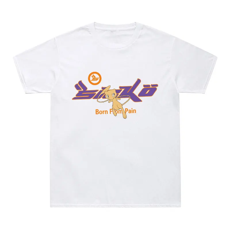 Модная летняя футболка для мужчин и женщин SICKO X MEW футболка с круглым вырезом уличная одежда с коротким рукавом SICKO хип-хоп Футболка Топ