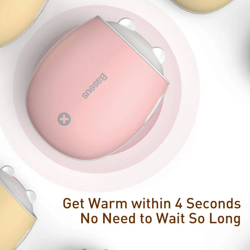 Baseus мини обогреватель портативный ручной подогреватель грелка usb перезаряжаемый