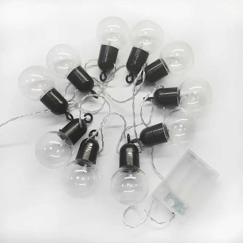 

20LED String Light Bulb Fairy Christmas Ball Wedding Party Bulb Battery Powered Garden Decoration Light String