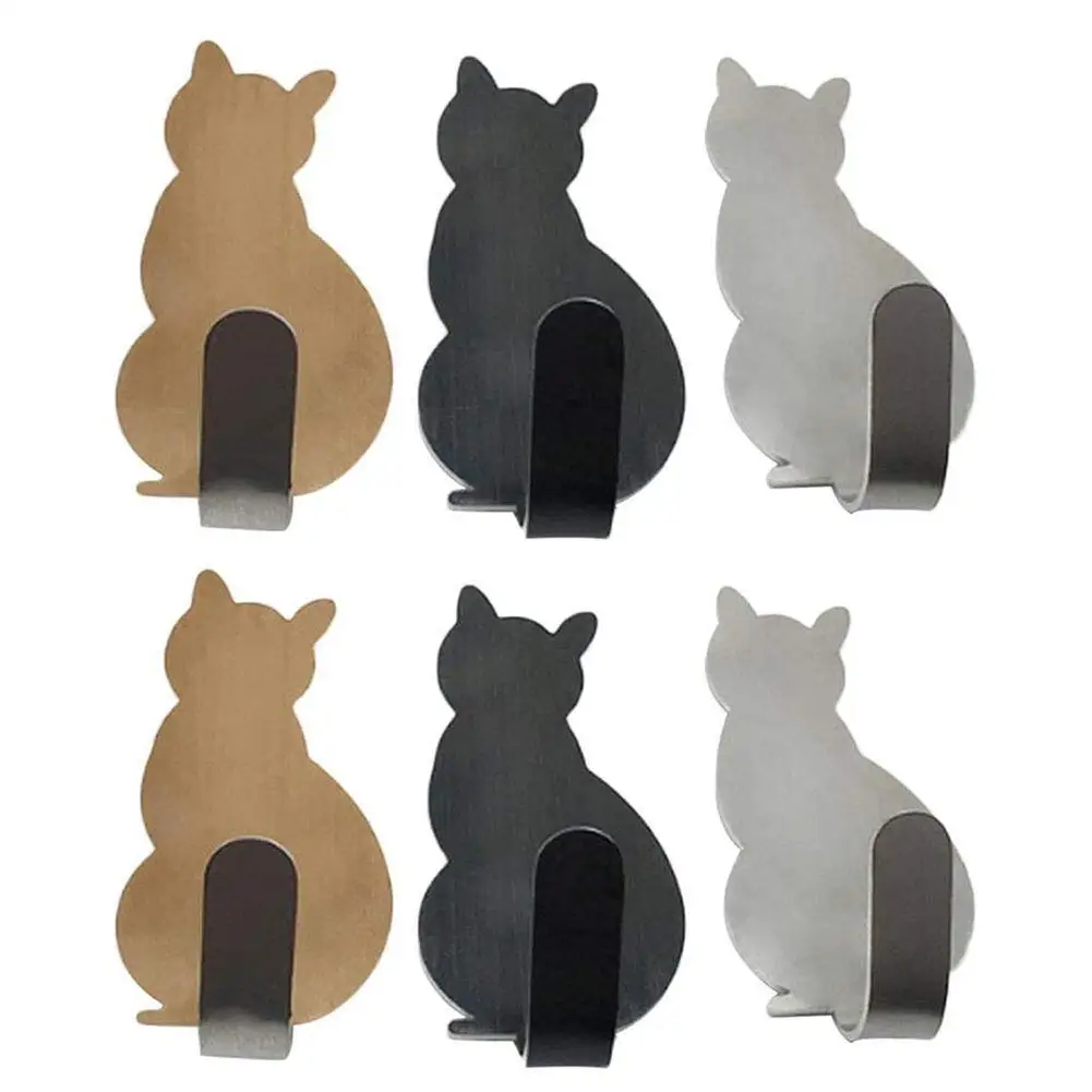 Самоклеящиеся крючки для ванной и кухни 2 шт. | Дом сад