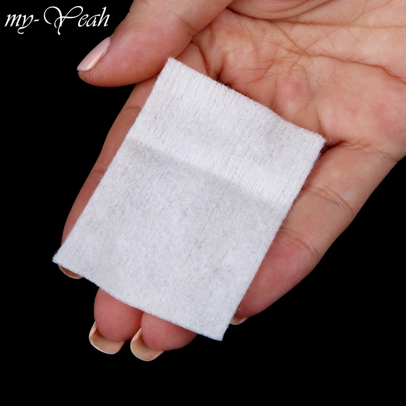 My-Yeah 900 ⑤ упак. УФ-гель для дизайна ногтей удаляет чистые хлопковые салфетки без
