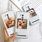 Чехол с принтом для ASUS ZenFone Go ZB552KL, противоударный чехол для ZenFone3 5 Max M2 ZB633KL ZB570TL Max Pro, милый кот, мягкий чехол