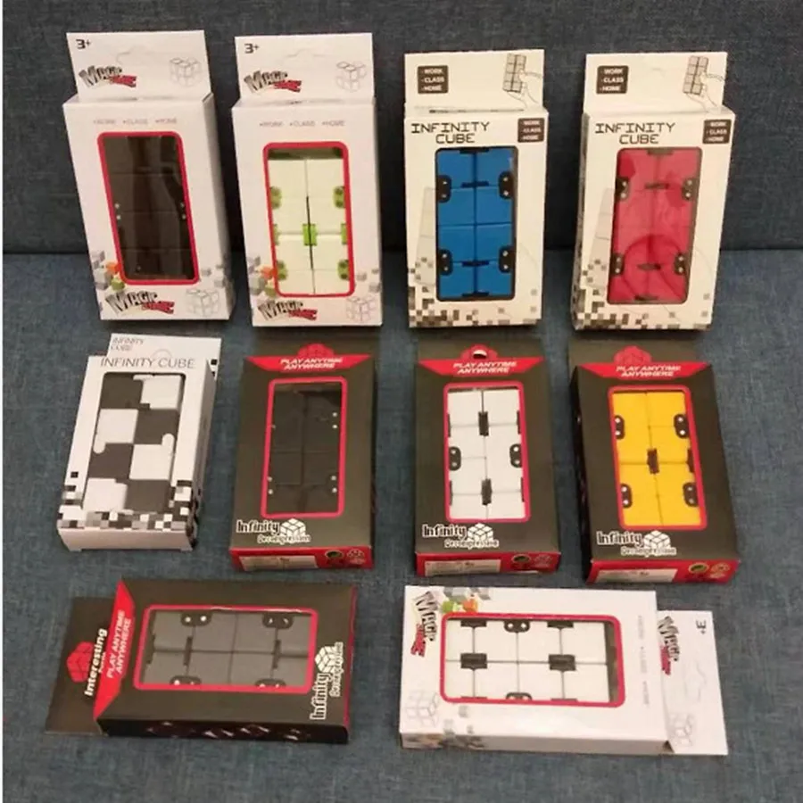 Антистресс бесконечный кубик Бесконечность кубики волшебный офис флип