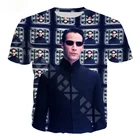 Футболка Мужскаяженская с 3D-принтом The Matrix