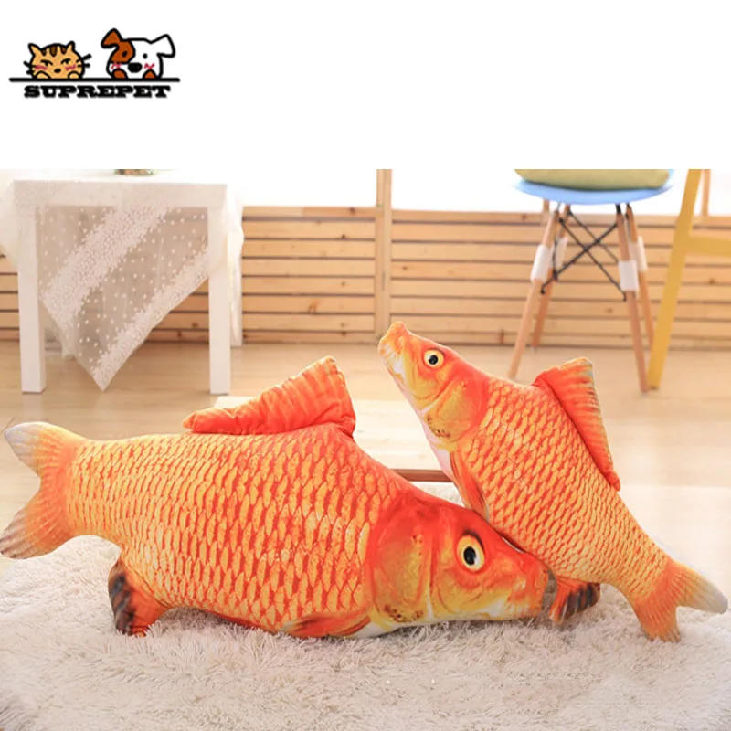 6 SUPREPET кошка зубная щетка кошка мягкая плюшевая 3D игрушка в форме рыбы кошачья мята игрушки имитация рыбы интерактивный подарок аксессуары для домашних животных - Цвет: 6