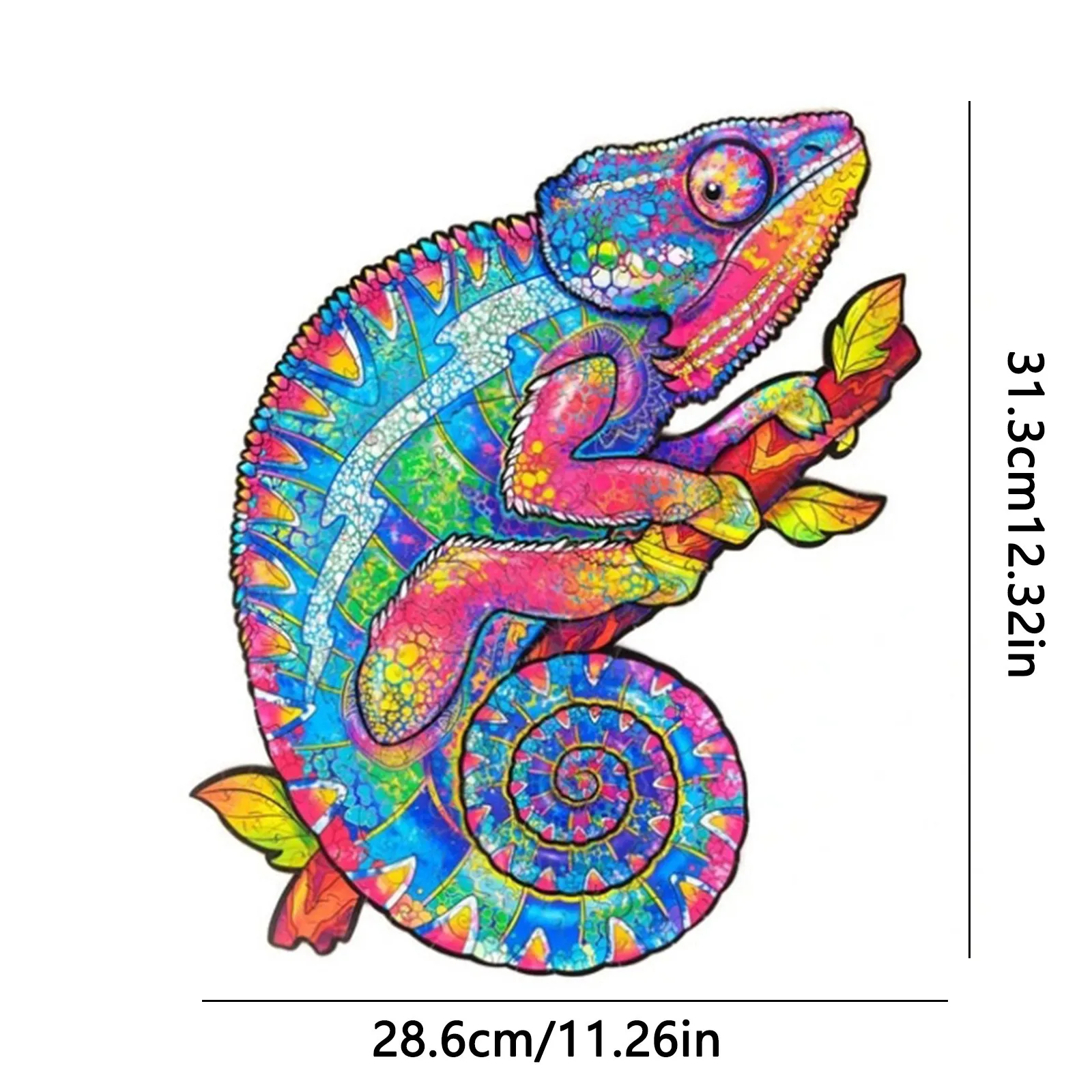 

158 Pieces Wooden Puzzle Unique Shape Pieces Animal Puzzles Gift For Personalized Adults And Kids Jigsaw Interactive Games Toys