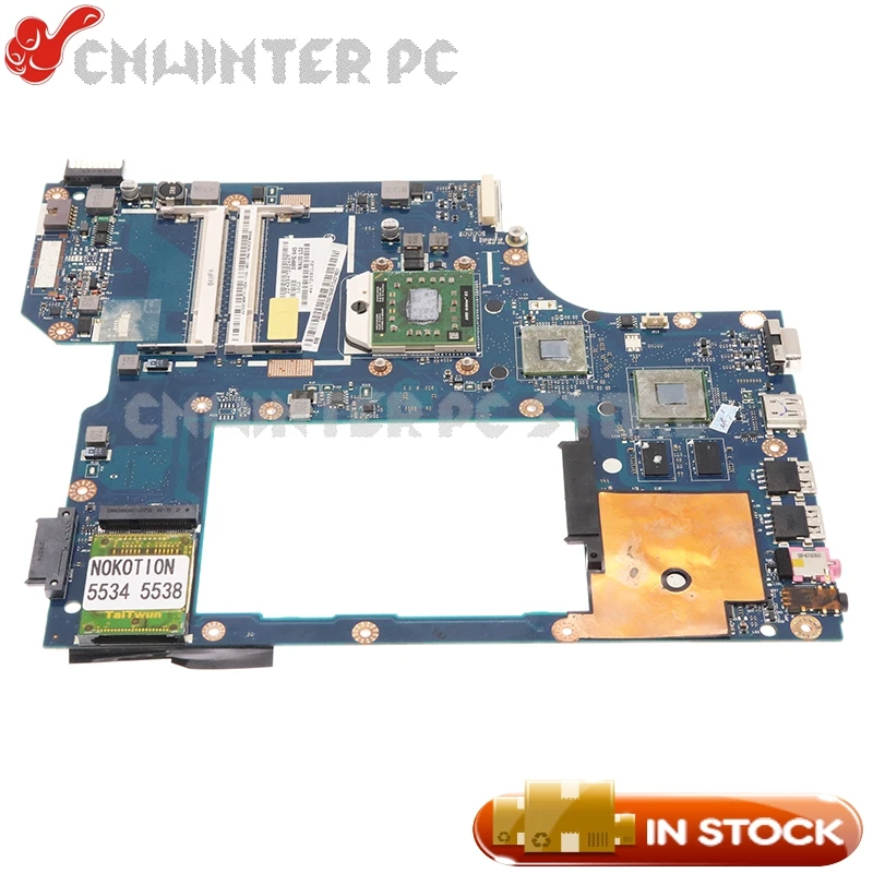 

NOKOTION MBNAL00002 MB.NAL00.002 NAL00 LA-5401P Main Board For Acer Asipre 5534 5538 laptop motherboard HD4330 Graphics DDR2