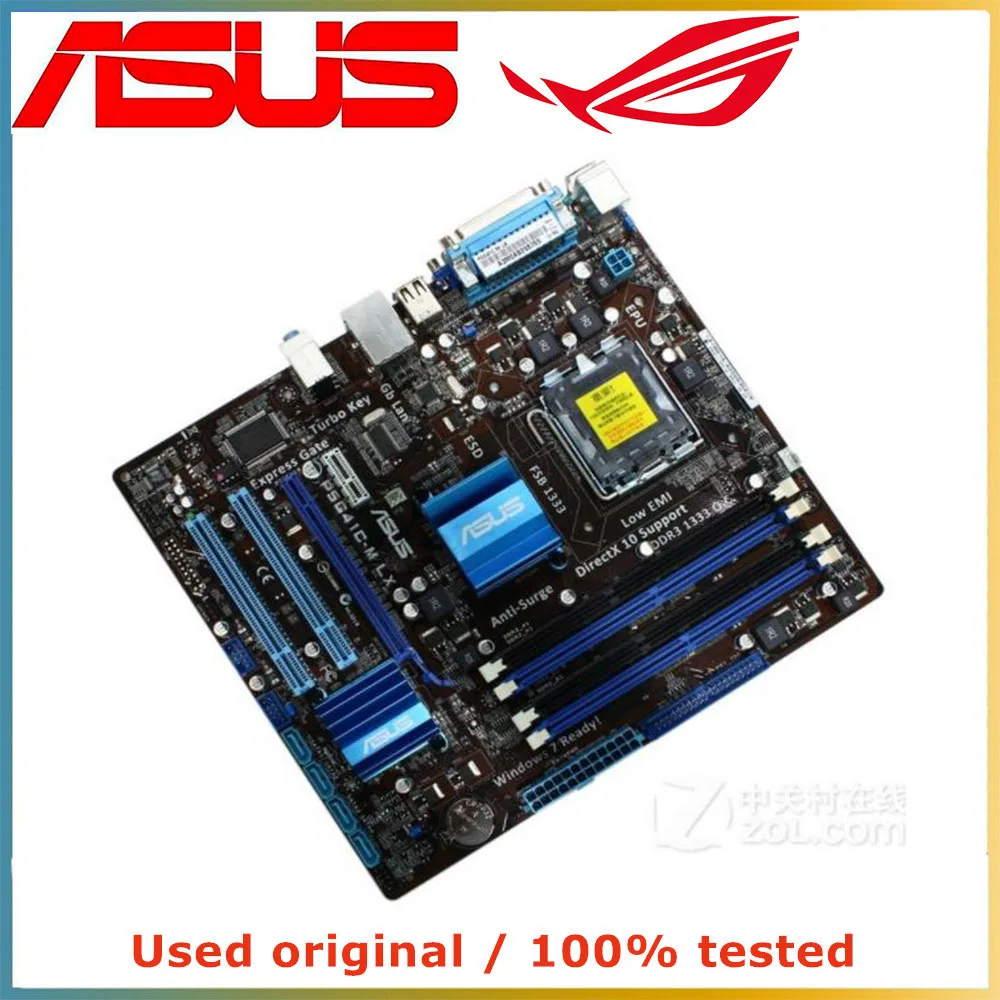 Для процессора Intel G41 LGA 775 для ASUS P5G41C-M LX материнская плата компьютерная розетка