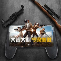 portable gamepad for pubg mobile gaming controller extended handle holder game grip for iphone android smartphones 4 5 7 inch