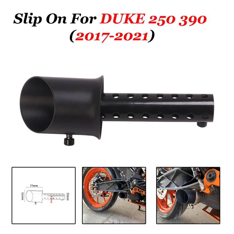 Глушитель выхлопной трубы для мотоцикла глушитель RC DUKE 125 250 390 RC125 RC390 2017 2018 2019 2020