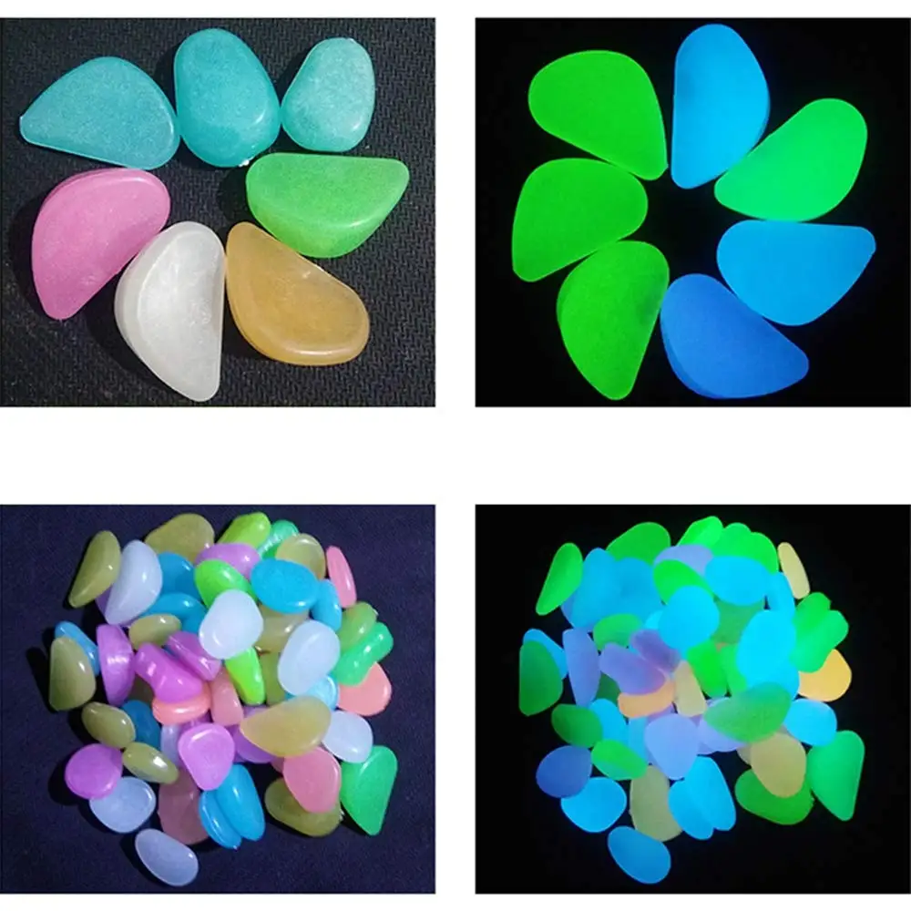 Светится в темноте светящиеся галечные камни для дня рождения свадьбы