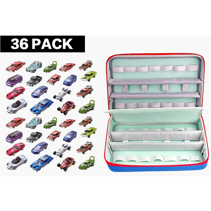 Чехол совместимый с автомобилями Hot Wheels подарочная упаковка. Органайзер для