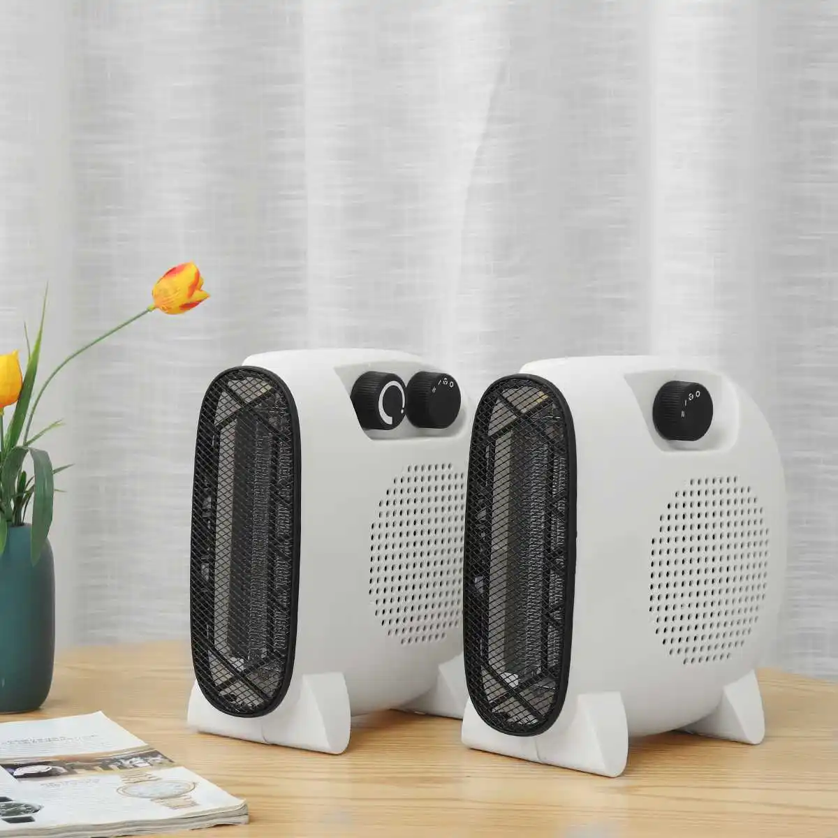 

Electric Heater For Home 1500W Mini Fan Heater Portable Home Fan Heaters Air Heater Warmer Fan Office Room Desktop Air Heater