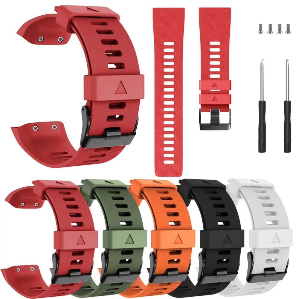 Ремешок для часов Garmin Forerunner 35 мягкий силиконовый браслет сменный ремешок смарт