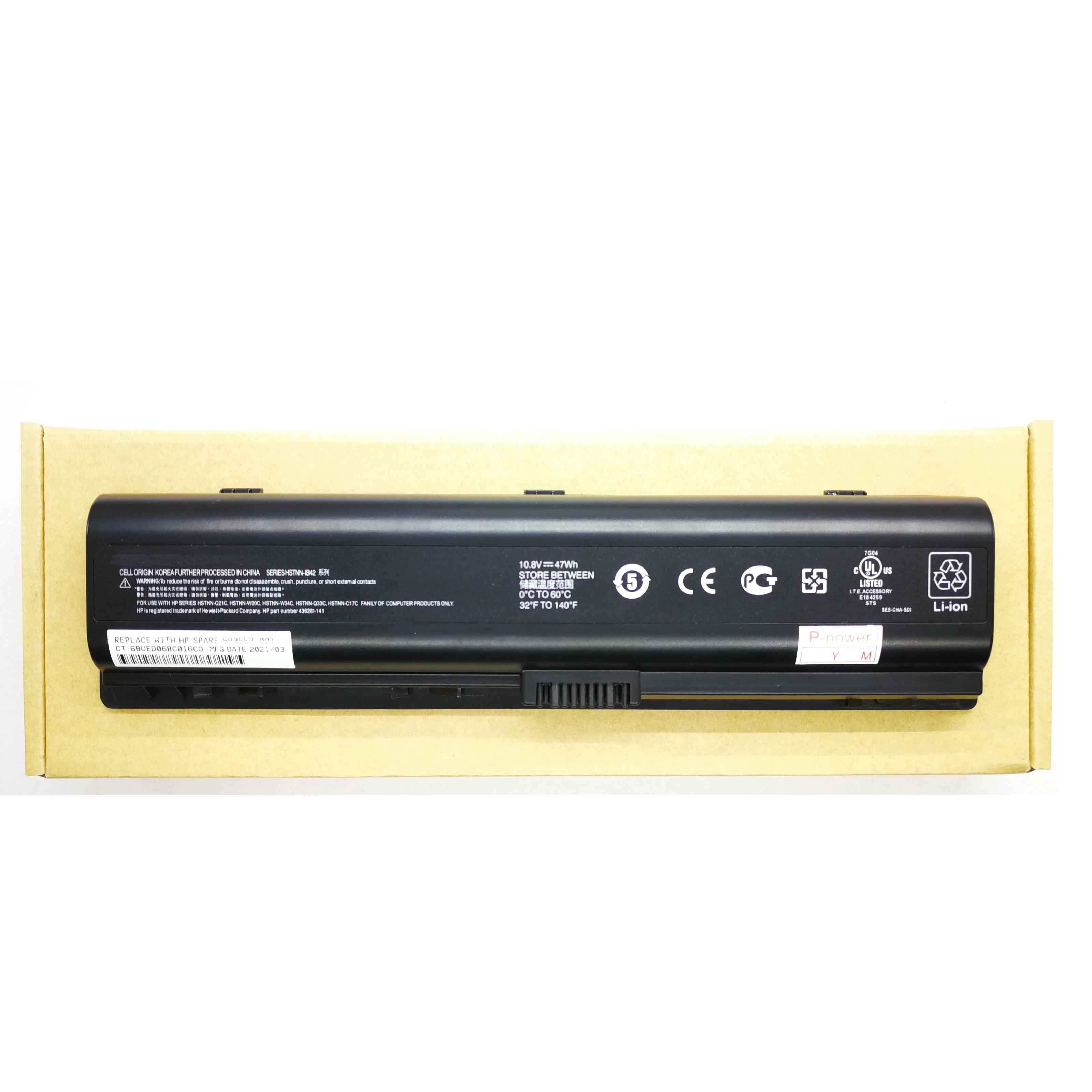 ThHK оригинальные HSTNN-LB42 ноутбук Батарея для HP dv6400 G7000 G6000 dv2000 dv6000 Compaq V3000 V6000 V6500 |