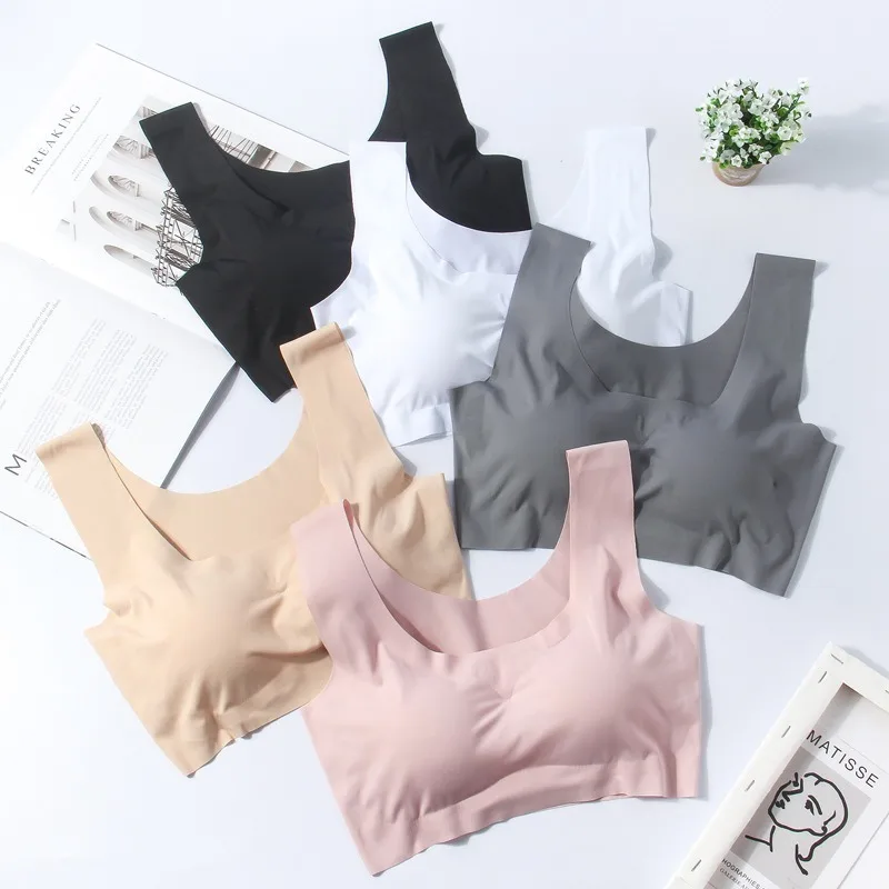 

Bralette Wireless New Female Seamless Bras for Women Underwear Intimate Sexy Lingerie Bra High Quality Push Up Cotton Tops XXL