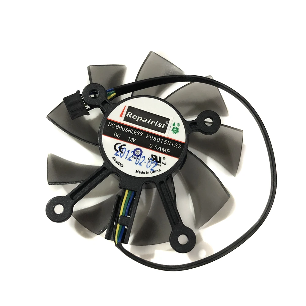 PLA08015B12HH R128015SU FD8015U12S 8015 для ASUS GT720 GT730 PH GT1030 HD7750 R7 240 EAH6570 EAH6750 EAH6850 HD7850