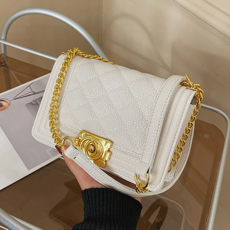 

Роскошные сумки на цепочке через плечо, модная дизайнерская маленькая сумка через плечо с алмазной нитью для женщин, трендовая женская сумк...