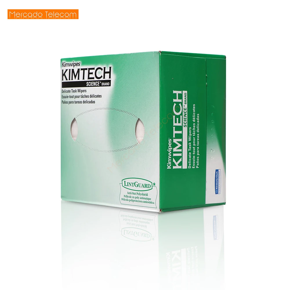 Best Price 280 PCS KIMTECH Kimwipes Fiber cleaning paper kimperly wipes Optical fiber wiping paper Import Free shipping