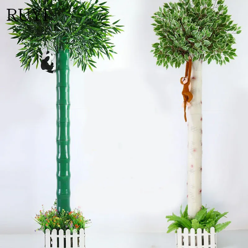 Моделирование дренажных растений пластиковые поддельные растения имитация