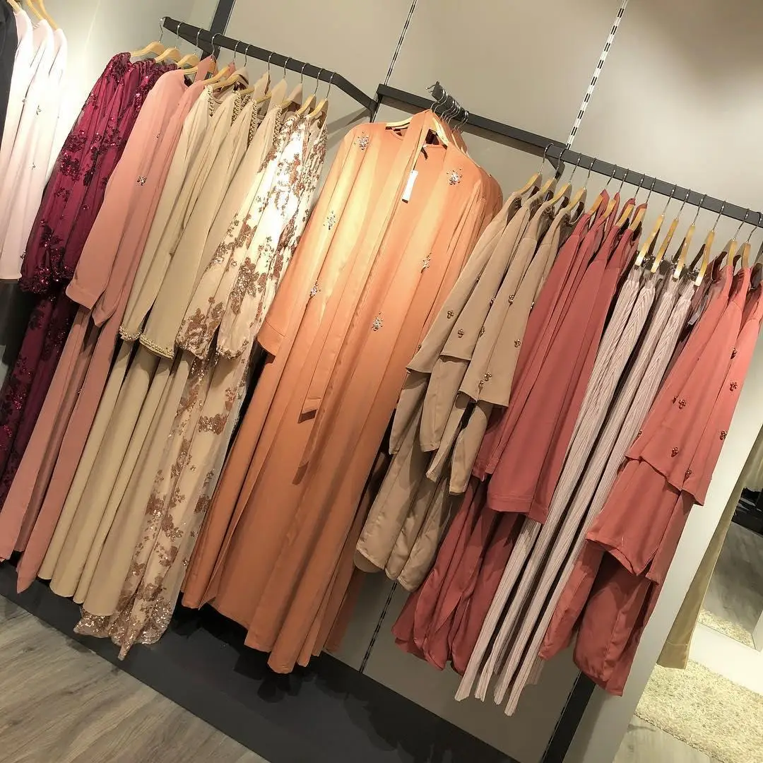 Дубай кимоно Abaya Jilbab мусульманский женский длинный кардиган исламское платье