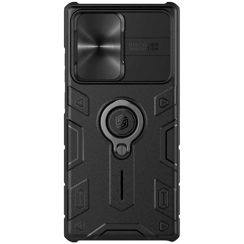 

NILLKIN Camshield Armor Case For Samsung Note 20 Ultra Camera Lens Protection+Ring Stand Holder Protect Cover For Samsung Note20
