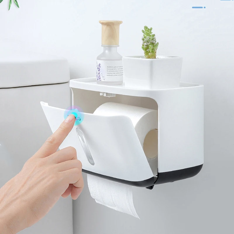 

Коробка для салфеток в ванную комнату, креативная Водонепроницаемая коробка для салфеток в туалете, многофункциональная немаркировочная п...