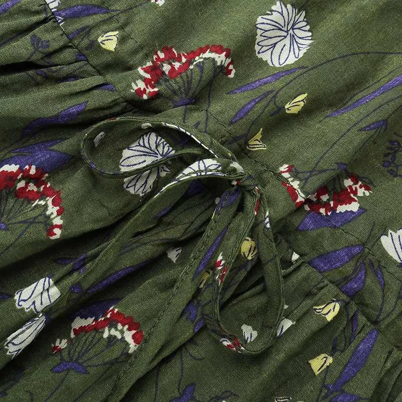 ZANZEA, летнее платье, женские длинные платья, Vestidos, без рукавов, в винтажном стиле, цветочный принт, длинный халат, Femme, женский сарафан размера плюс