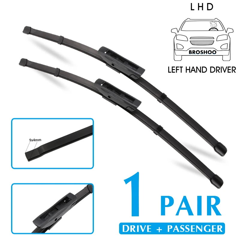 

Щетка стеклоочистителя для Renault Talisman 24 "+ 18" 2015-2018 Авто Стеклоочистители для лобового стекла лезвия для мытья окон подходят для U Hook Arms