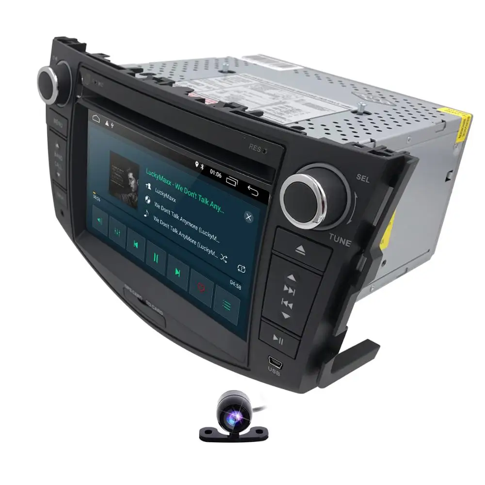 Hizpo 7 ''2Din Android 9,0 Автомобильный DVD радио плеер Мультимедиа gps навигация для Toyota rav 4 RAV4 аудио стерео RDS Wifi 4G SWC DAB