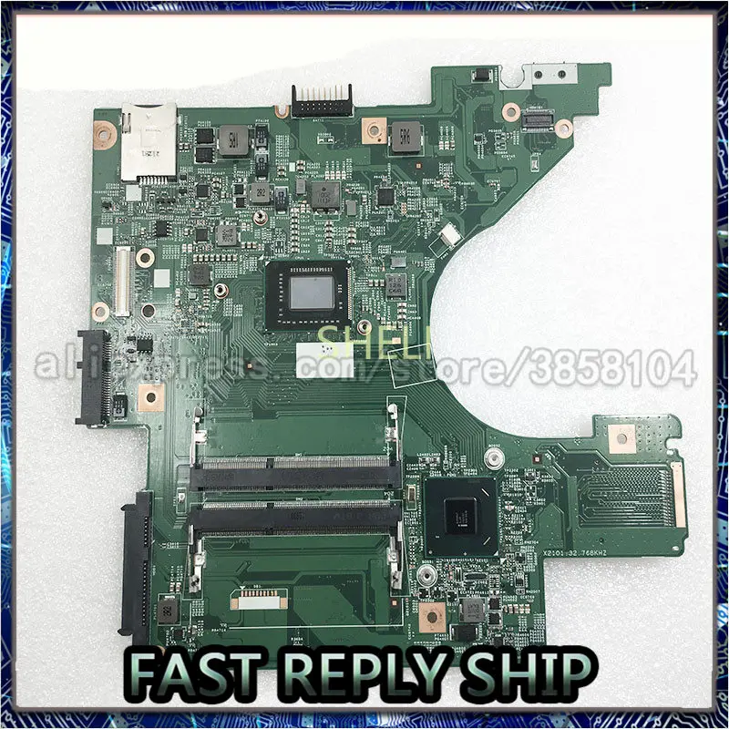 

SHELI For Dell Vostro 131 V131 CN-0RHWVD 0RHWVD RHWVD w I3-2310M CPU 48.4ND01.011 Laptop Mainboard Tested
