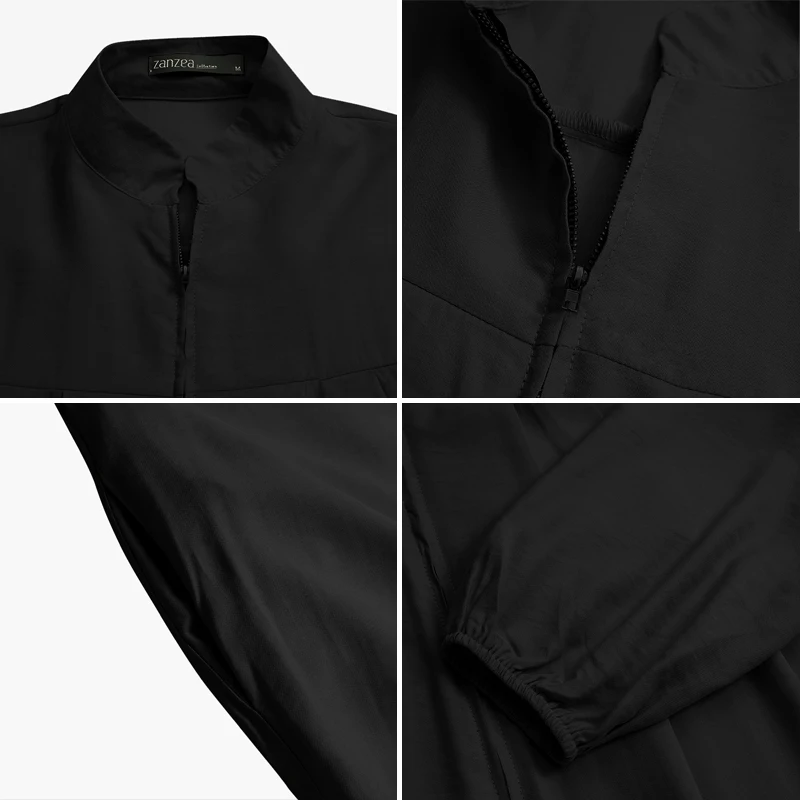 Праздничное платье-рубашка в стиле ретро мусульманское платье с длинным рукавом