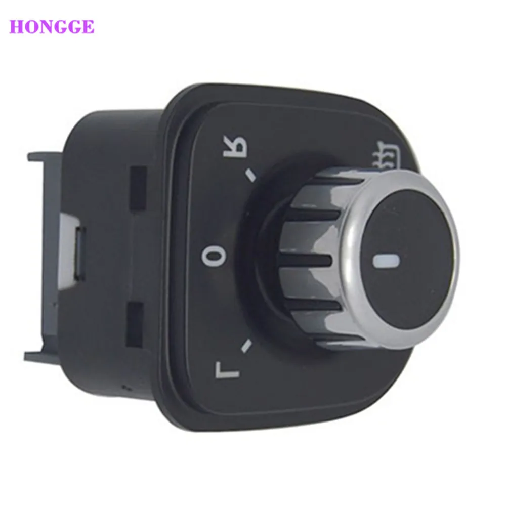 

HONGGE NEW Chrome Rear View Mirror Switch Heating Knob For Golf MK5 6 Passat B6 3C Rabbit 5ND 959 565 B