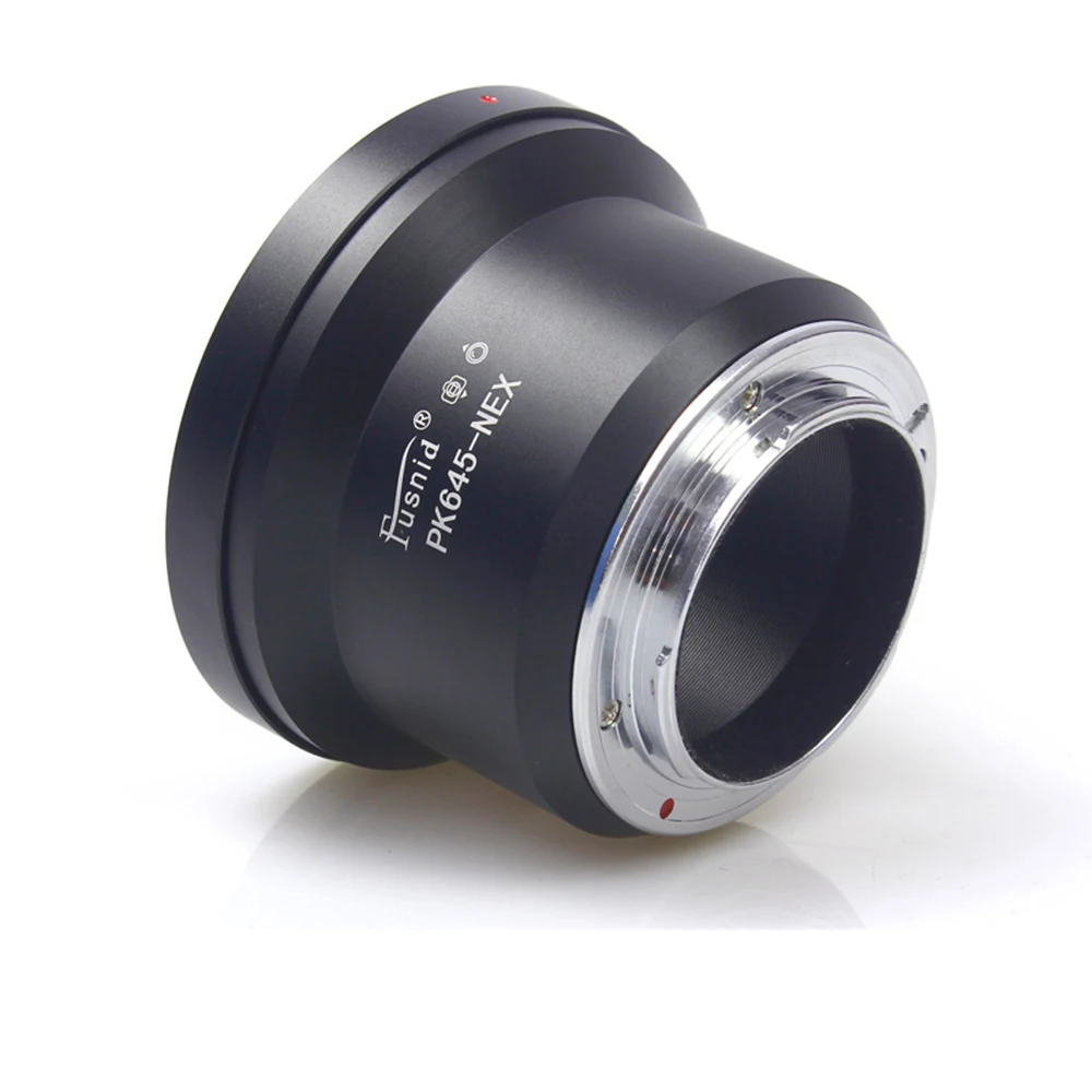 Переходник PK645-NEX для объектива Pentax 645 к креплению Sony E NEX-5R NEX-7 A7 A7S A7R A7II A6000 A6300 |