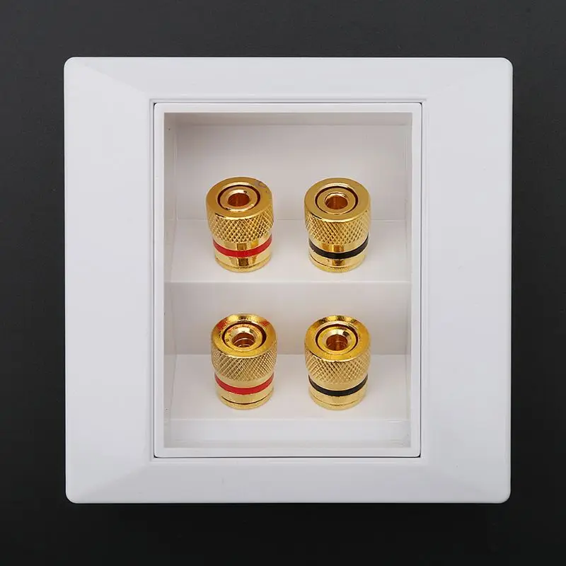 Настенная Розетка аудио видео панель динамик распределительная коробка