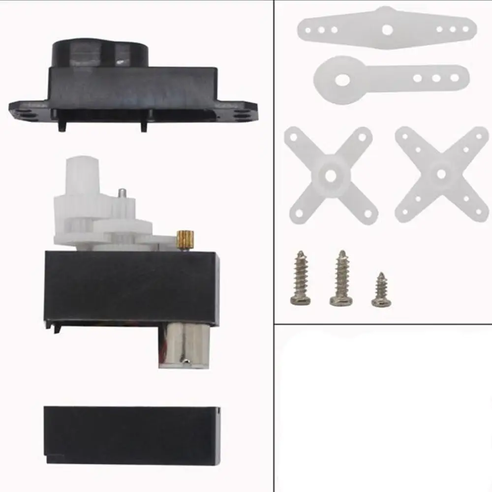 RCtown EMAX ES9051 4 3 г цифровой мини-сервопривод пластиковый редуктор 0 8 кг Крутящий
