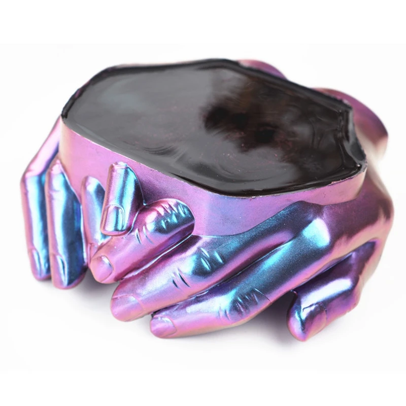 Силиконовая форма сделай сам пепельница из эпоксидной смолы двухсторонняя