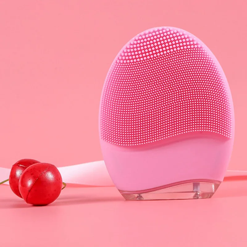 USB зарядка щетка для очистки лица мини электрическая Массажная стиральная машина