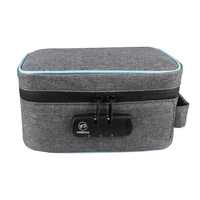 smell proof tobacco herbs bag case smoking stash bag combination lock container for tobacco herbs medicine box bag travel case