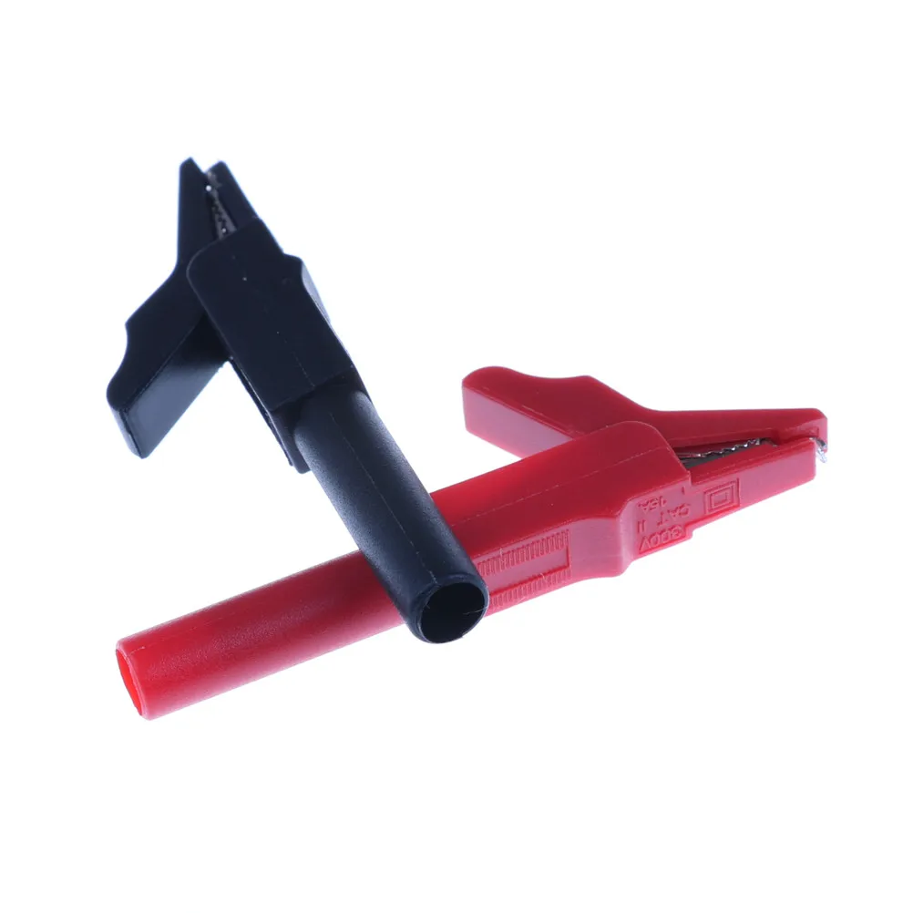 

Multifunctional Alligator Clip Insulative Full Protective Crocodile clip for Multimeters Electronic Diagnostic-tool