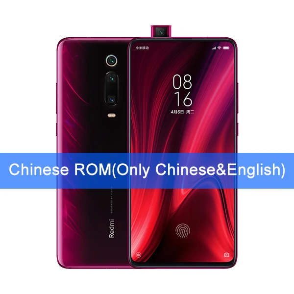 Chinese ROM Red Смартфон Xiao mi Red mi K20 с глобальной ПЗУ, 6 ГБ, 128 ГБ(mi 9 T), Snapdragon 730, 48 Мп+ 20 Мп камера, 4000 мАч, 6,3" AMOLED дисплей - Цвет: Chinese ROM Red