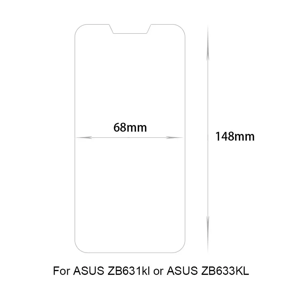 9H 2.5D Защита экрана для ASUS Zenfone Max M2 ZB633KL закаленное стекло Asus ZenFone Pro ZB631KL защитная