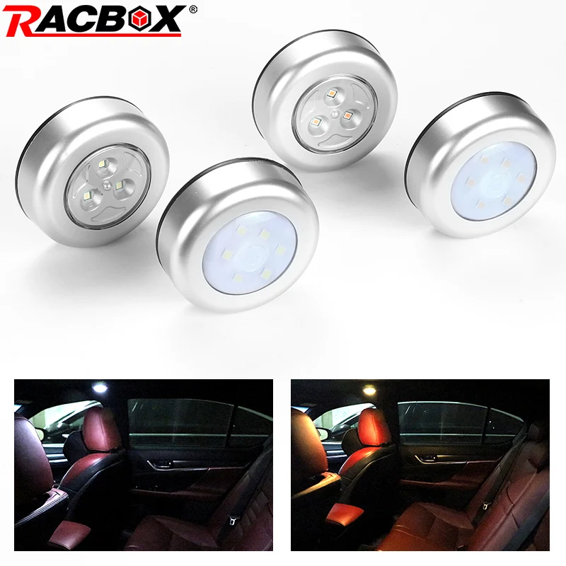 3Led 6Led Мини Автомобильный аварийный светильник светодиодный для чтения на