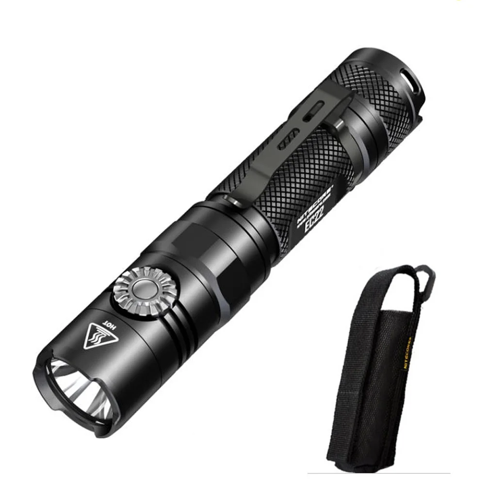 NITECORE EC22 Новый флэш светильник XP L HD V6 светодиодный Макс. 1000ЛМ дальность луча 180 м