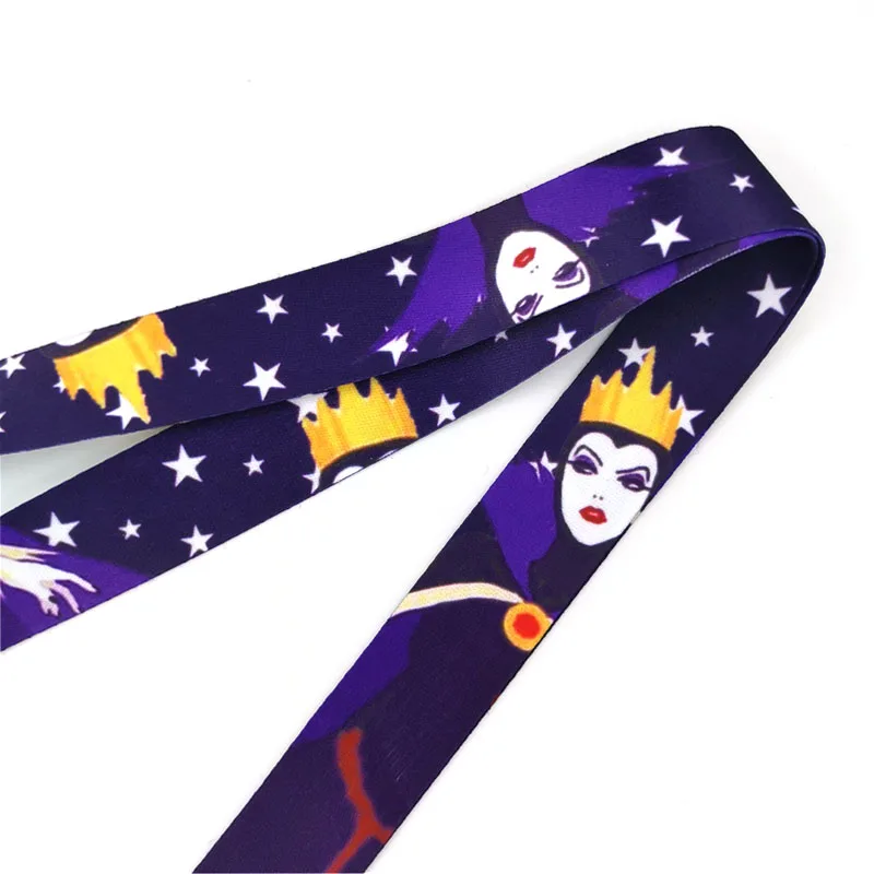 Злая королева Урсула Cruella Maleficent модный простой брелок для мобильного телефона на шею с ремешком для ключей ID карты мобильного телефона USB