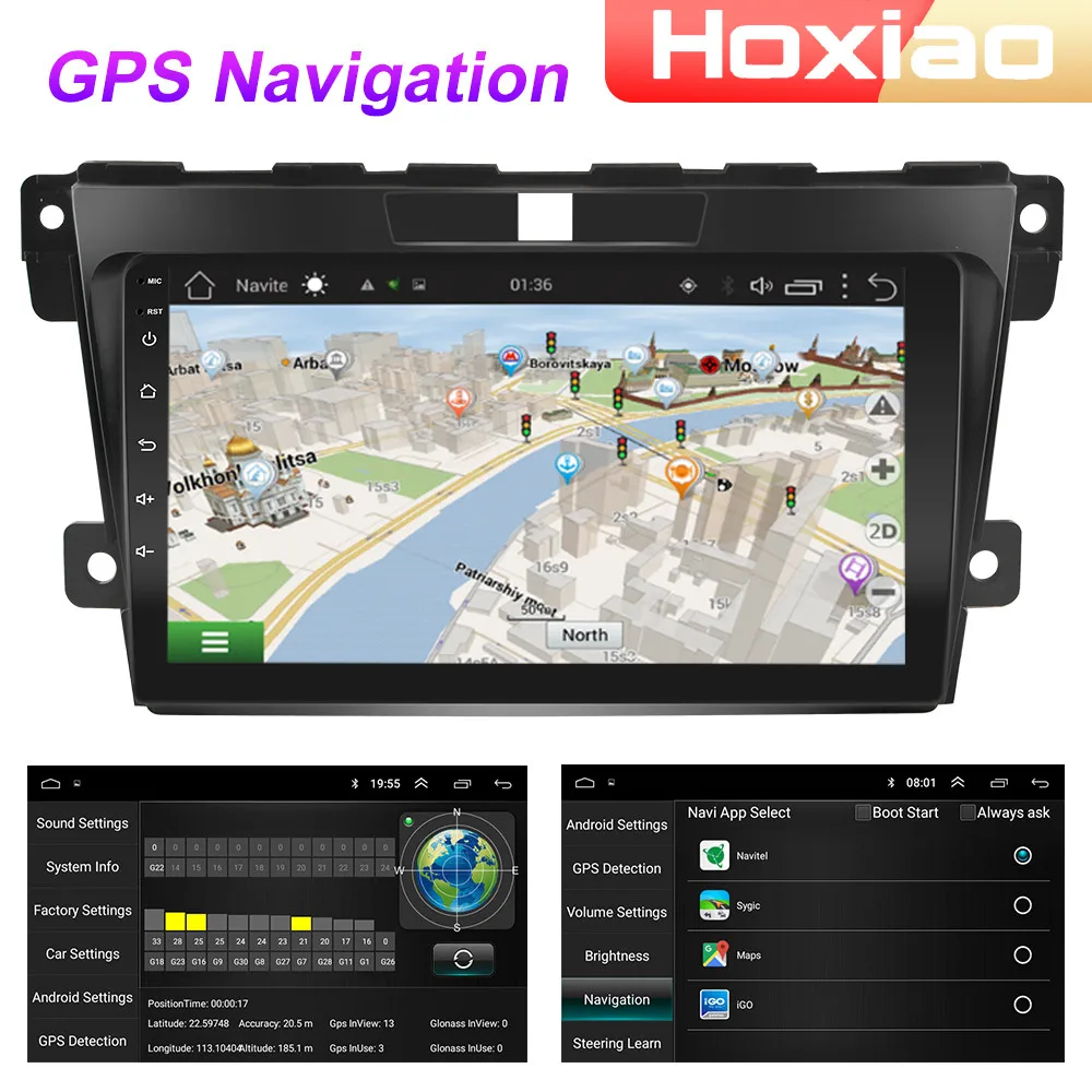 Автомагнитола 2 Din для Mazda CX7 мультимедийный видеоплеер с GPS-навигацией и 4G на