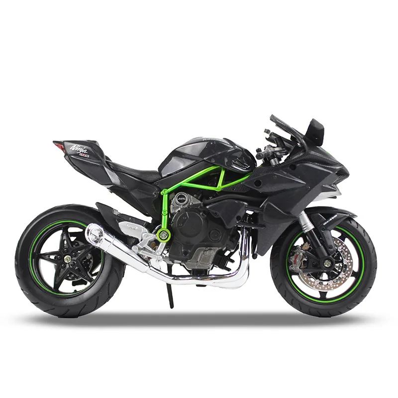 Оригинальная Авторизованная модель мотоцикла Maisto 1:12 Kawasaki H2R из сплава